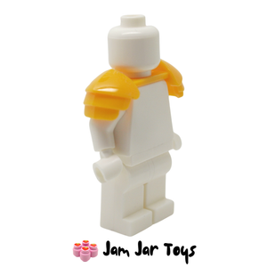 LEGO Bright Light Orange Armour / Shoulder Guards Side View