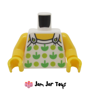 LEGO® Torso Halter Top with Green Apples and Lime Spots. T85