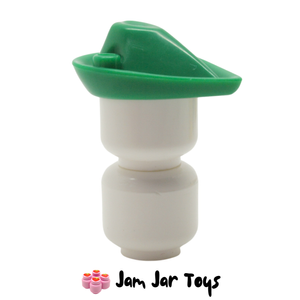 LEGO® Green Forestmen Hat with Blind Hole for Feather HG139