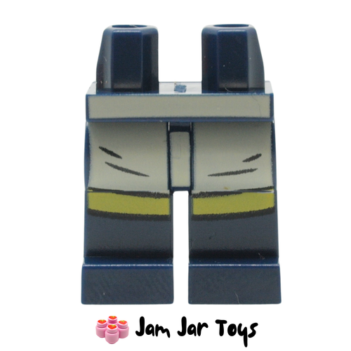 LEGO Monica Geller Dark Blue Legs with Tan Apron and Yellow Trim