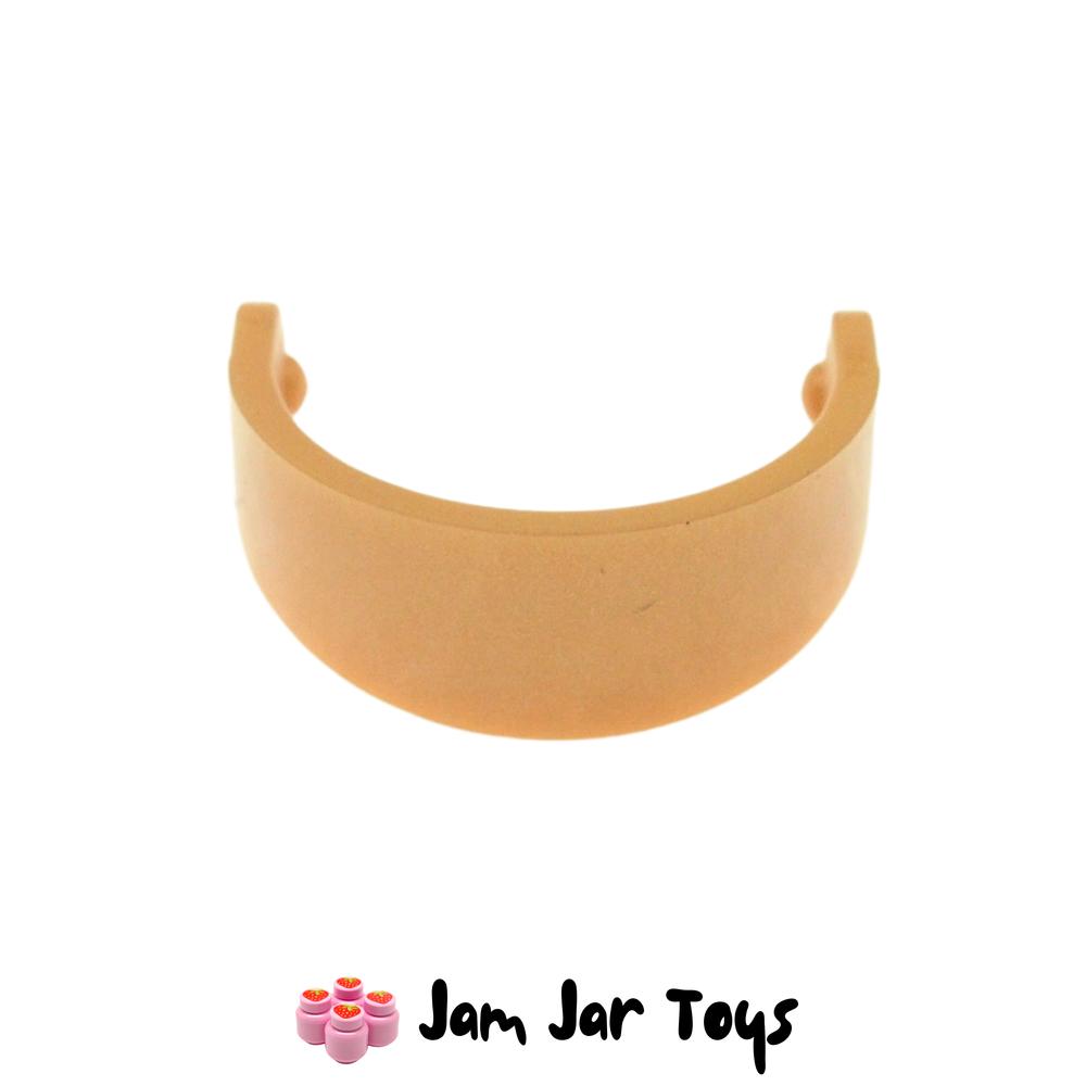 LEGO Pearl Gold Visor For Standard Helmet.