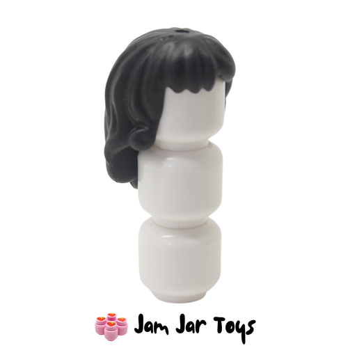 LEGO Friends Savannah Black Long Hair with Curly Ends