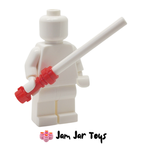 LEGO® Star Wars Lightsaber With Red Hilt And White Wand LSR4