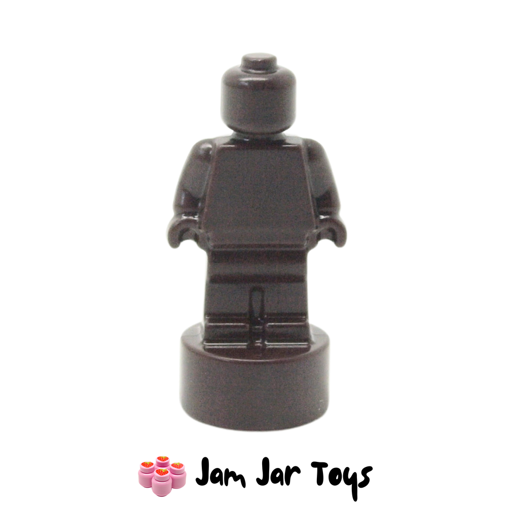LEGO Dark Brown Minifigure Trophy Statuette.