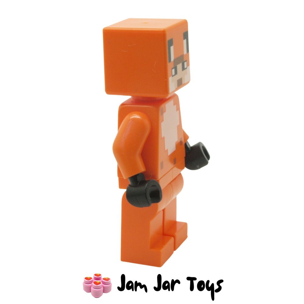 LEGO Minecraft Fox Skin Mini Figure MIN110 Side View