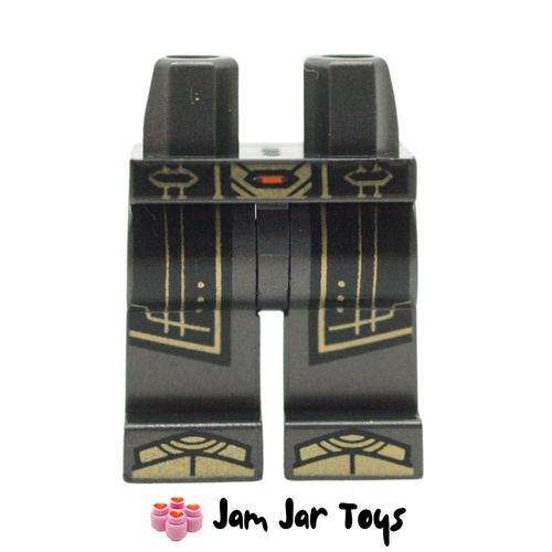 LEGO Empress Beatrix Pearl Titanium Legs, Black Belt, Coat, Gold Toes