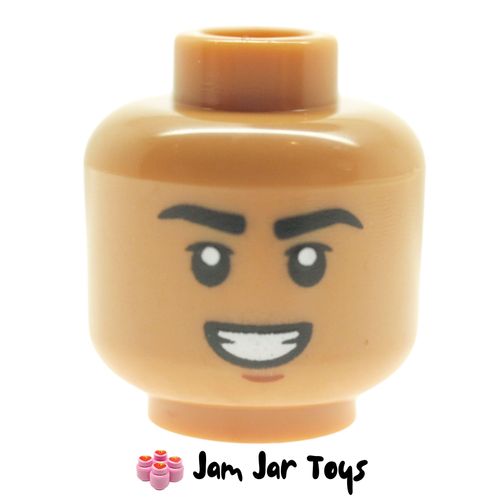 LEGO Medium Nougat Kingo Head Open Mouth