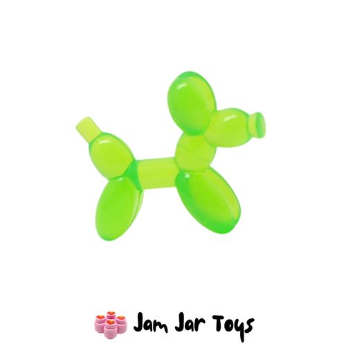 LEGO Balloon Dog, Trans-Bright Green