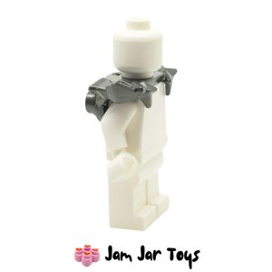 LEGO® Pearl Dark Grey Minifigure Armour Crystal Shards, Studs on Back A311