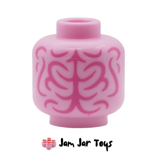 LEGO Grimspawn Bright Pink Head,
