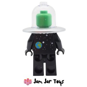 LEGO Flying Saucer Costume Fan Series 26 Collectable Minifigure Rear View