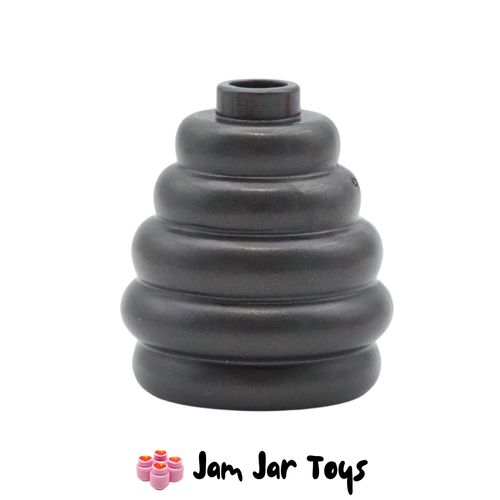 LEGO Pearl Dark Grey Beehive / Hive / Nest.