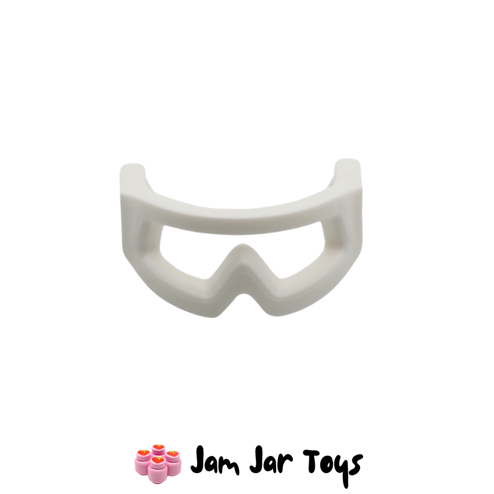 LEGO White Snow Visor / Goggles