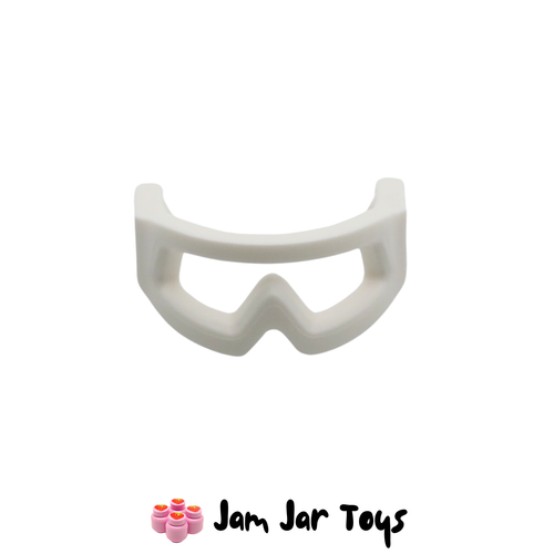 LEGO White Snow Visor / Goggles