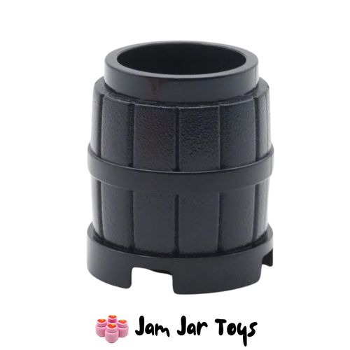 LEGO Black Barrel 2 x 2 x 2