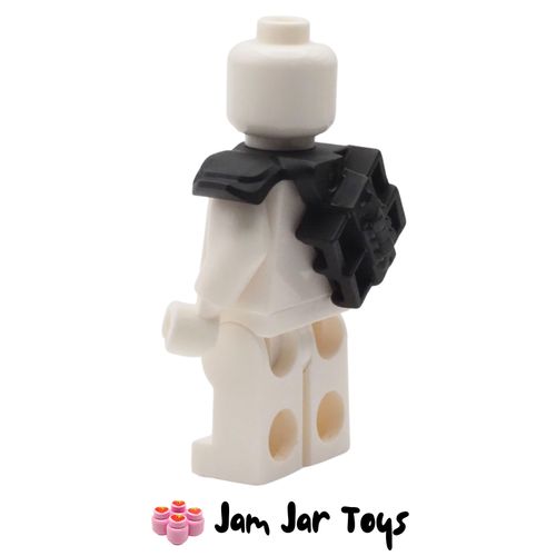 LEGO Black Armour, Single Shoulder Pad with Double Scabbard