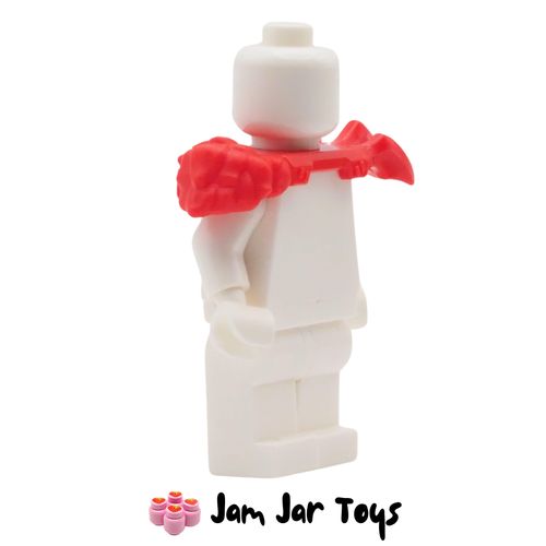 LEGO Red Shoulder Armour with 3 Spikes.