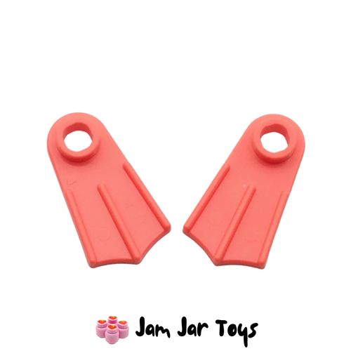 LEGO Coral Flippers - Pair.