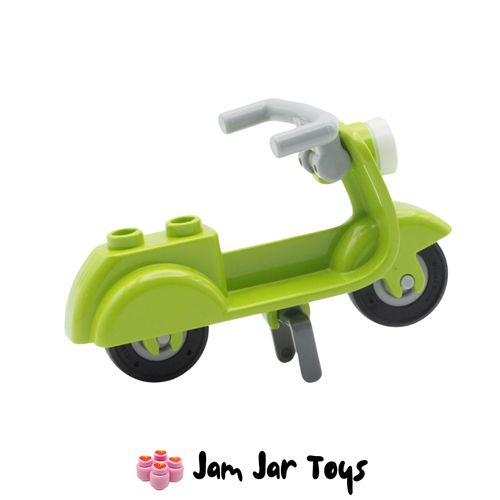 LEGO Lime Scooter, Grey Handlebars