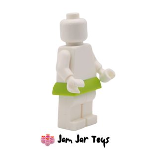 LEGO® Lime Hipwear, Short Skirt, Angular A655