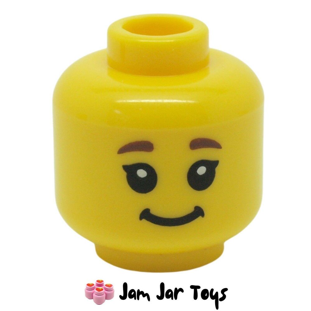 LEGO Butterfly Girl Head Chid Face
