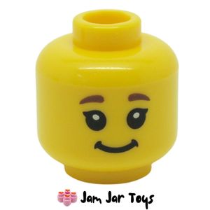 LEGO Butterfly Girl Head Chid Face