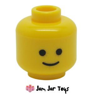 LEGO® Head Standard Grin Pattern FH15