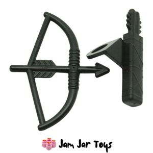 LEGO® Black Bow Arrow and Quiver. W3