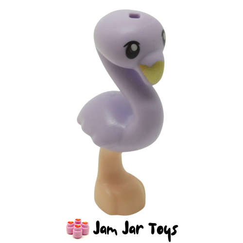 LEGO Flamingo with Lavender Body, Nougat Legs