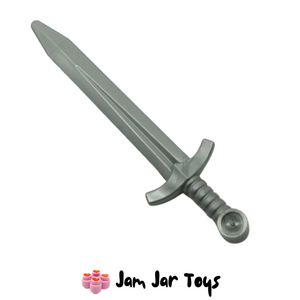 LEGO® Sword Greatsword Weapon - Flat Silver 66964 W43