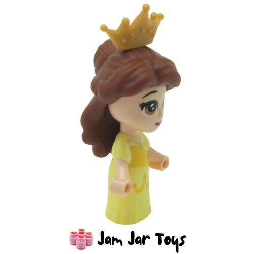 LEGO Belle Disney Micro Figure Side View