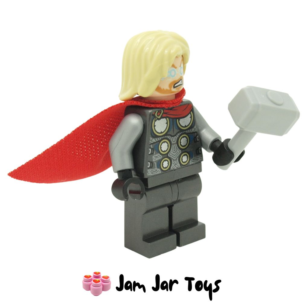 LEGO Marvel Thor Minifigure SH623 Side View
