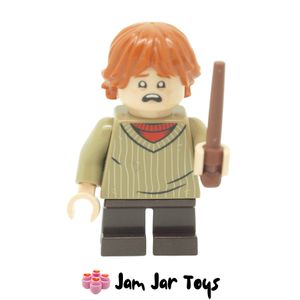 LEGO Ron Weasley Minifigure HP142 Front View