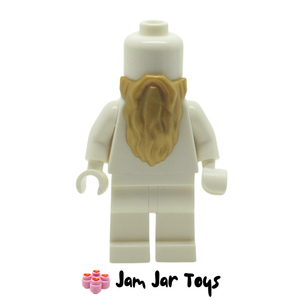 LEGO® Beard Pearl Gold with Rounded End. A47