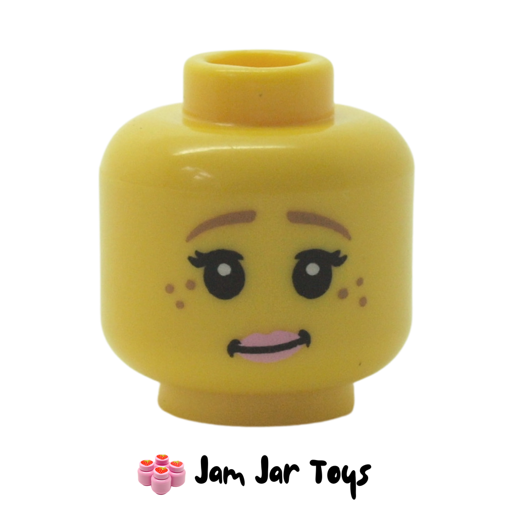 LEGO Unicorn Girl, Freckles and Pink Lips