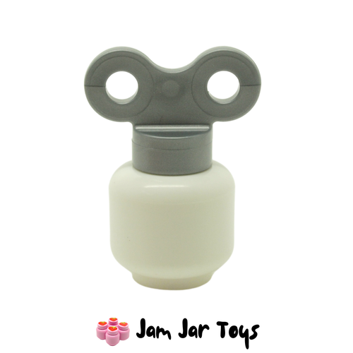 LEGO Flat Silver Toy Winder Key