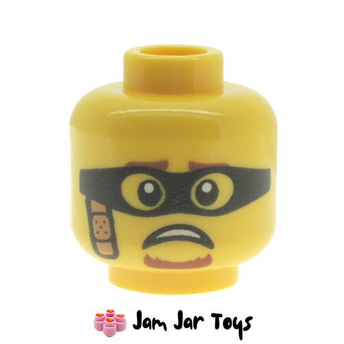 LEGO Frankie Lupelli Head, Black Mask