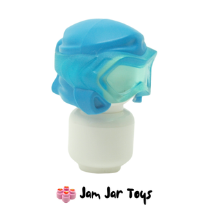 LEGO® Dark Azure Wrap Trans-Light Blue Diving Mask HG111