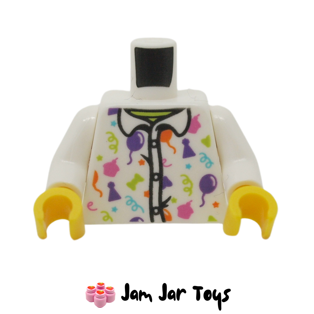 LEGO Shirt Torso Multicoloured Balloons and Confetti