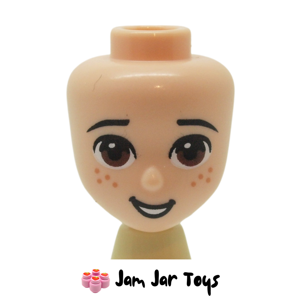 LEGO Friends Henry Minidoll Head Light Nougat