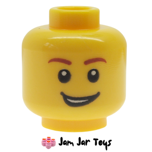 LEGO® Lion Knight Head, Open Lopsided Grin FH154