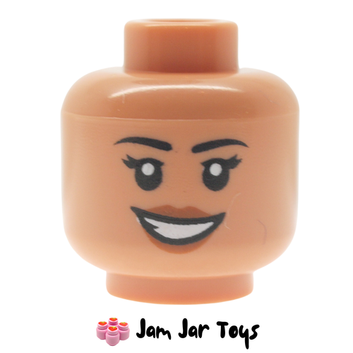 LEGO Nougat Head Smile, Peach Lips