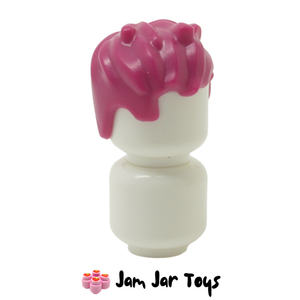 LEGO® Magenta Hair Short Messy FPH30