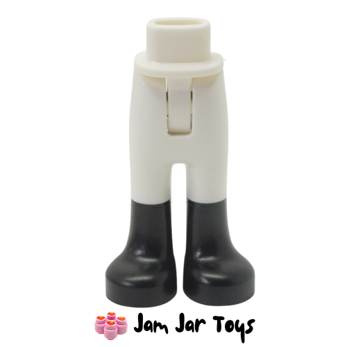 LEGO White Minidoll Trousers with Back Pockets and Black Boots.