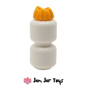 LEGO® Bright Light Orange Hair Small Tuft. FPH98