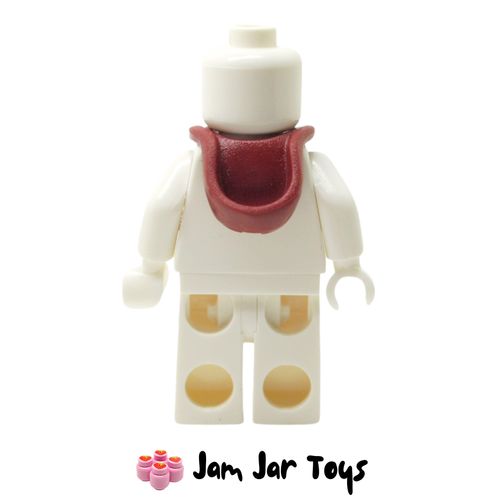 LEGO Dark Red Folded Down Hood Rear View