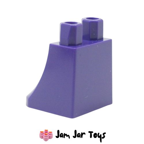 LEGO Minifigure Dark Purple Lower Body Skirt.