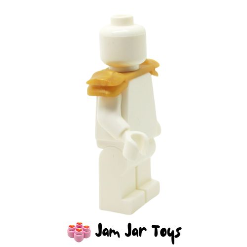 LEGO Pearl Gold Armour with Double Shoulder Pads. Side View