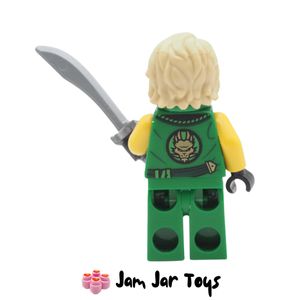 LEGO Lloyd Legacy Rebooted Ninjago Mini Figure Rear View