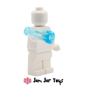 LEGO® Trans Light Blue Wave / Power Blast, Rounded Energy, Bar Handle. W166